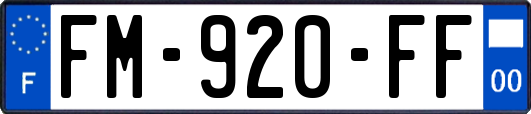 FM-920-FF