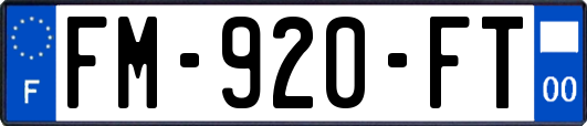 FM-920-FT