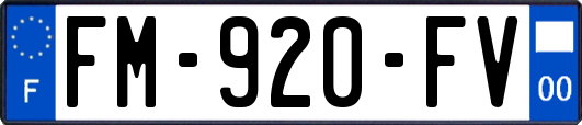 FM-920-FV
