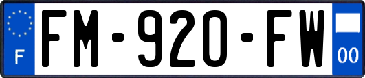 FM-920-FW