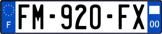 FM-920-FX