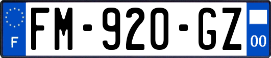 FM-920-GZ