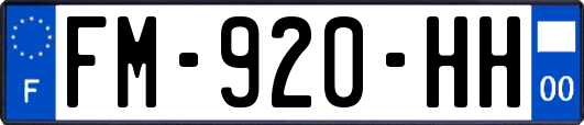 FM-920-HH