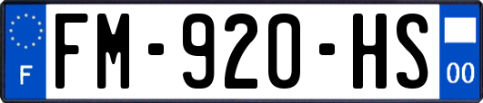 FM-920-HS