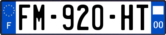 FM-920-HT