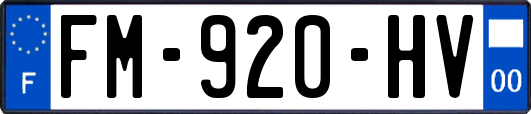 FM-920-HV