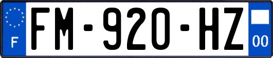 FM-920-HZ