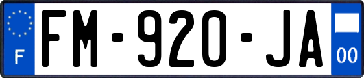 FM-920-JA