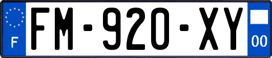 FM-920-XY