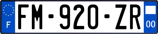 FM-920-ZR