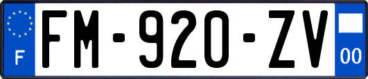 FM-920-ZV