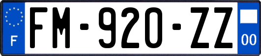 FM-920-ZZ