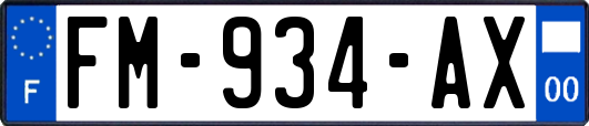 FM-934-AX