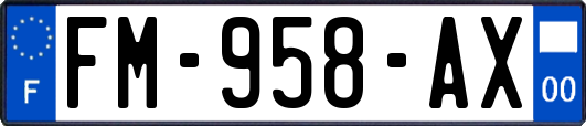 FM-958-AX