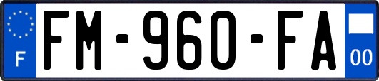 FM-960-FA
