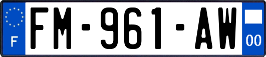 FM-961-AW