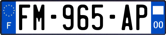 FM-965-AP