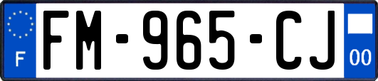 FM-965-CJ