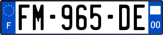 FM-965-DE