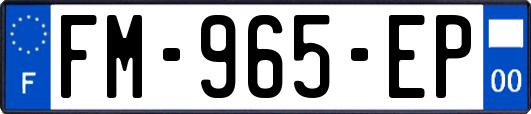 FM-965-EP