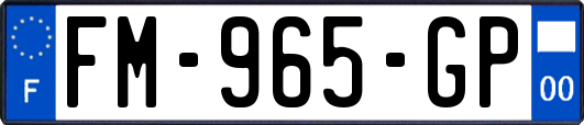 FM-965-GP