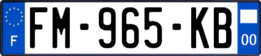 FM-965-KB