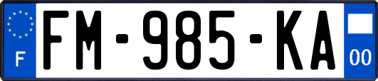 FM-985-KA