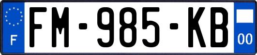 FM-985-KB