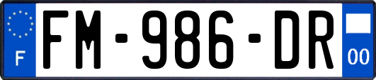 FM-986-DR