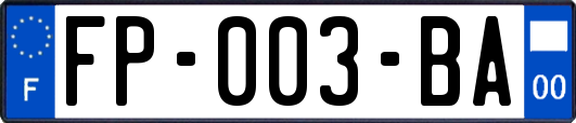 FP-003-BA