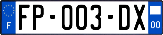 FP-003-DX