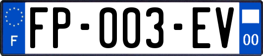 FP-003-EV