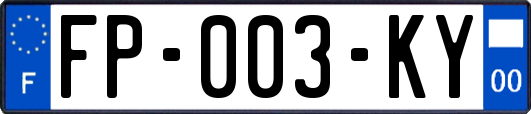 FP-003-KY