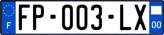 FP-003-LX