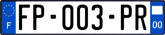 FP-003-PR
