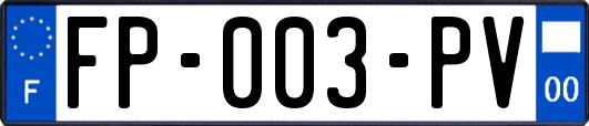FP-003-PV