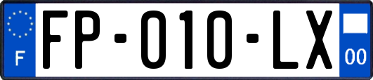FP-010-LX