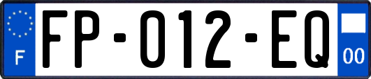 FP-012-EQ