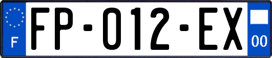 FP-012-EX