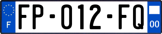 FP-012-FQ