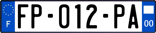 FP-012-PA