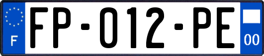 FP-012-PE