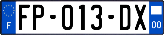 FP-013-DX