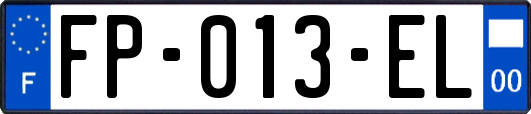 FP-013-EL