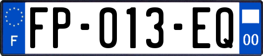 FP-013-EQ