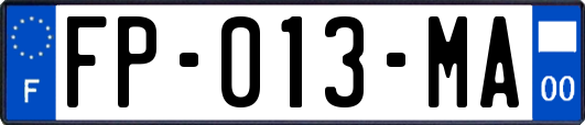 FP-013-MA