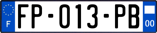 FP-013-PB