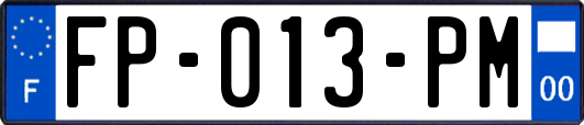 FP-013-PM