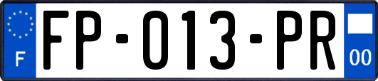 FP-013-PR