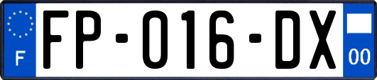 FP-016-DX